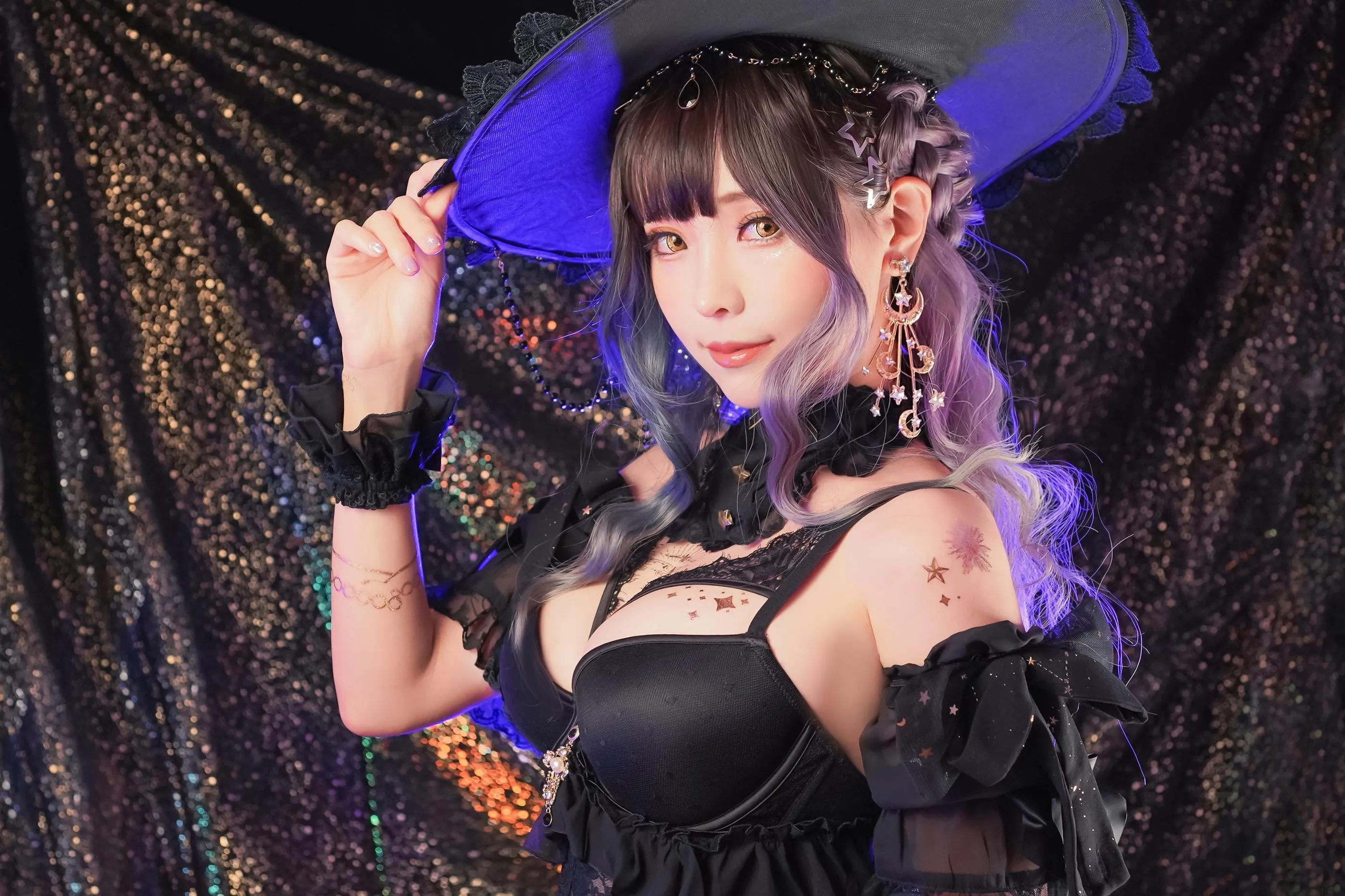 ElyEE子 – NO.77 Original Witch  Cat魔女與貓-Astrology Witch [33P]插图1
